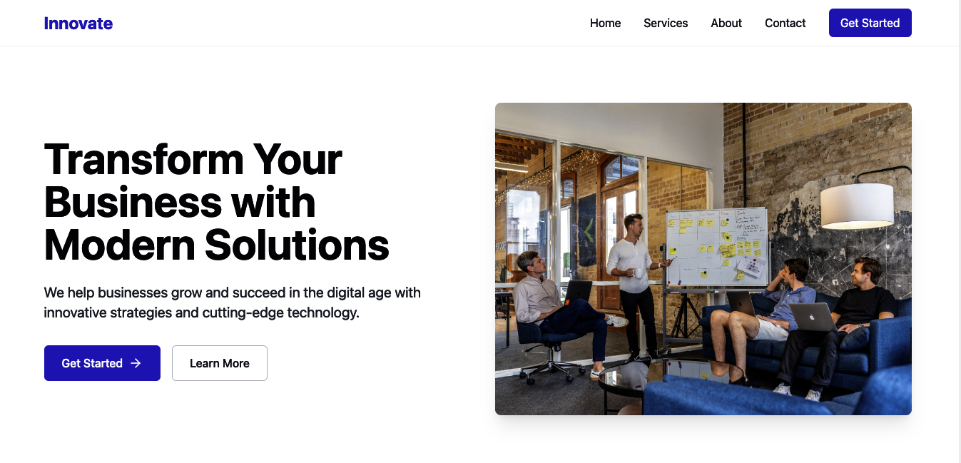 Company Website Template