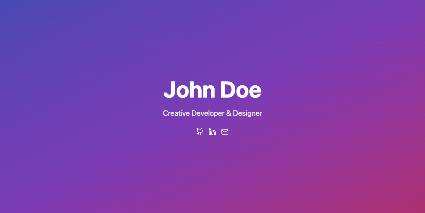 Profile Template