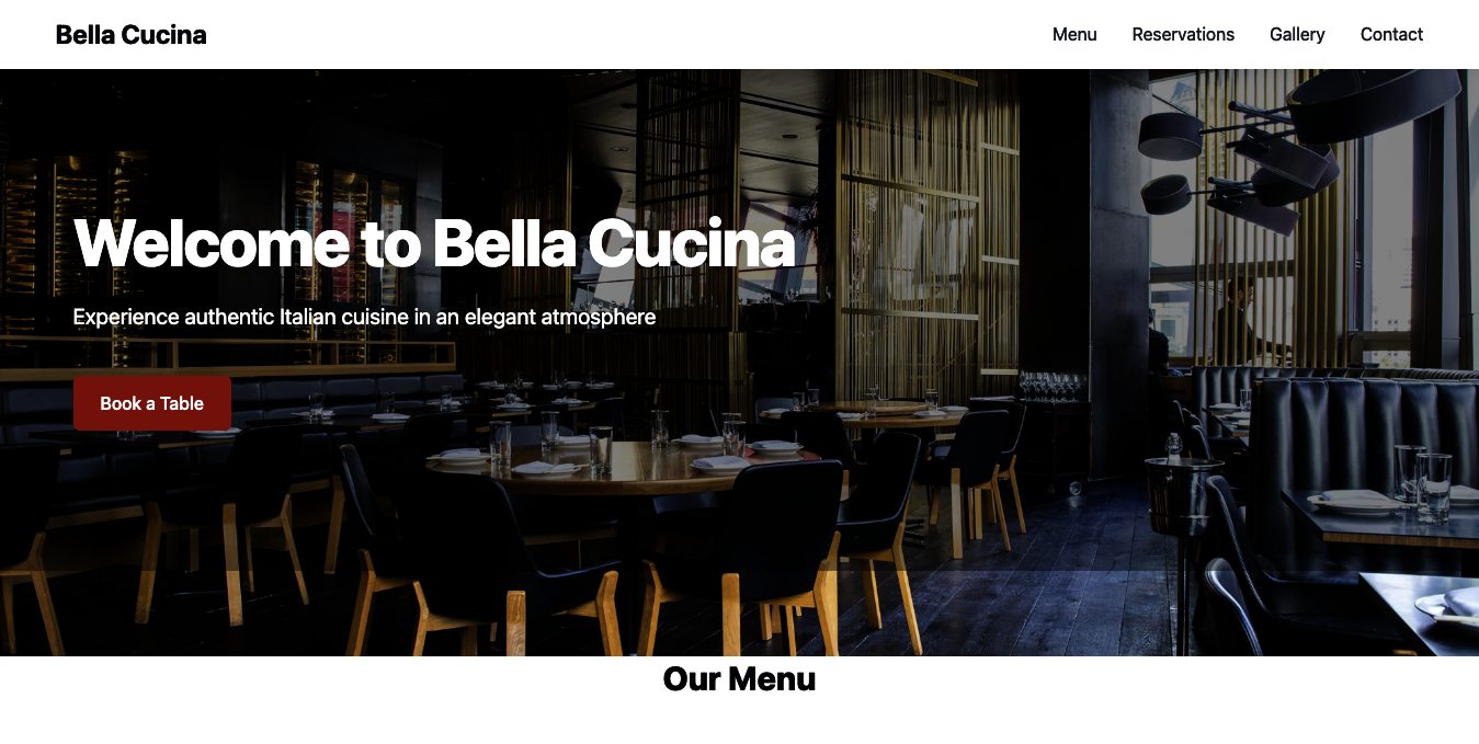 Restaurant Template